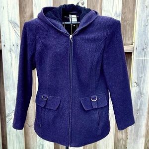 Croft & Barrow purple coat
